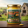 Sacred Kapila A2 Cultured Ghee (Forest-Grazed) 1/2KG