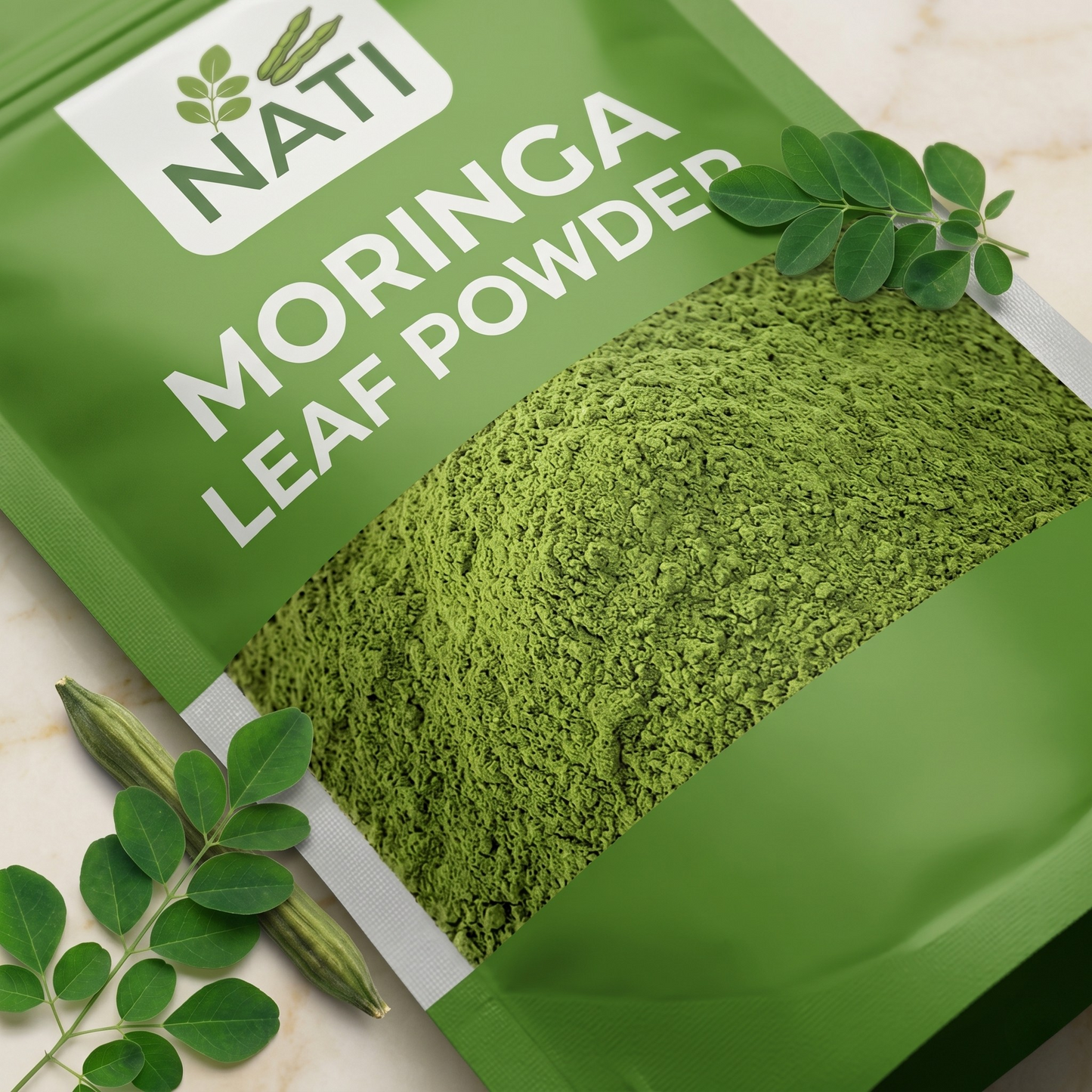 Sacred Nati Moringa Leaf Powder (The Miracle Tree) 1/2kg