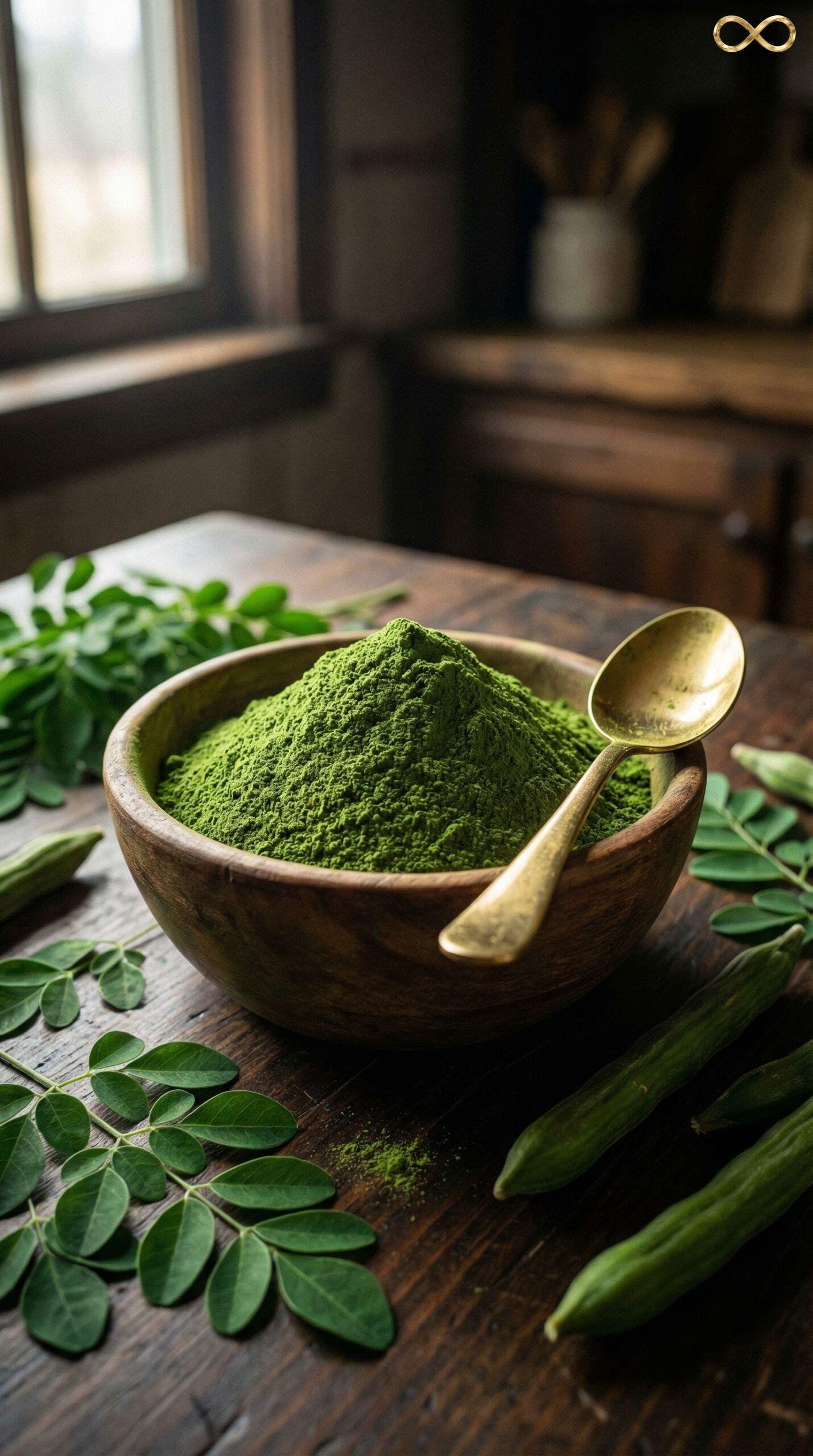 Sacred Nati Moringa Leaf Powder (The Miracle Tree) 1kg